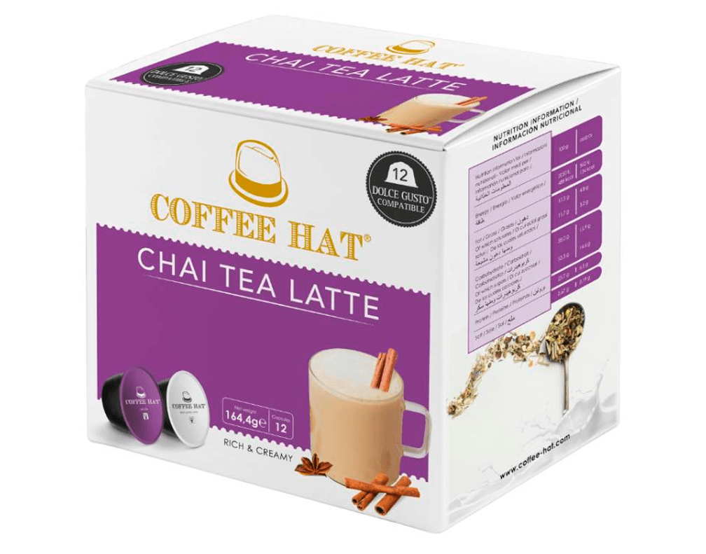 Coffee Hat Chai Tea Latte (Comp. Dg)